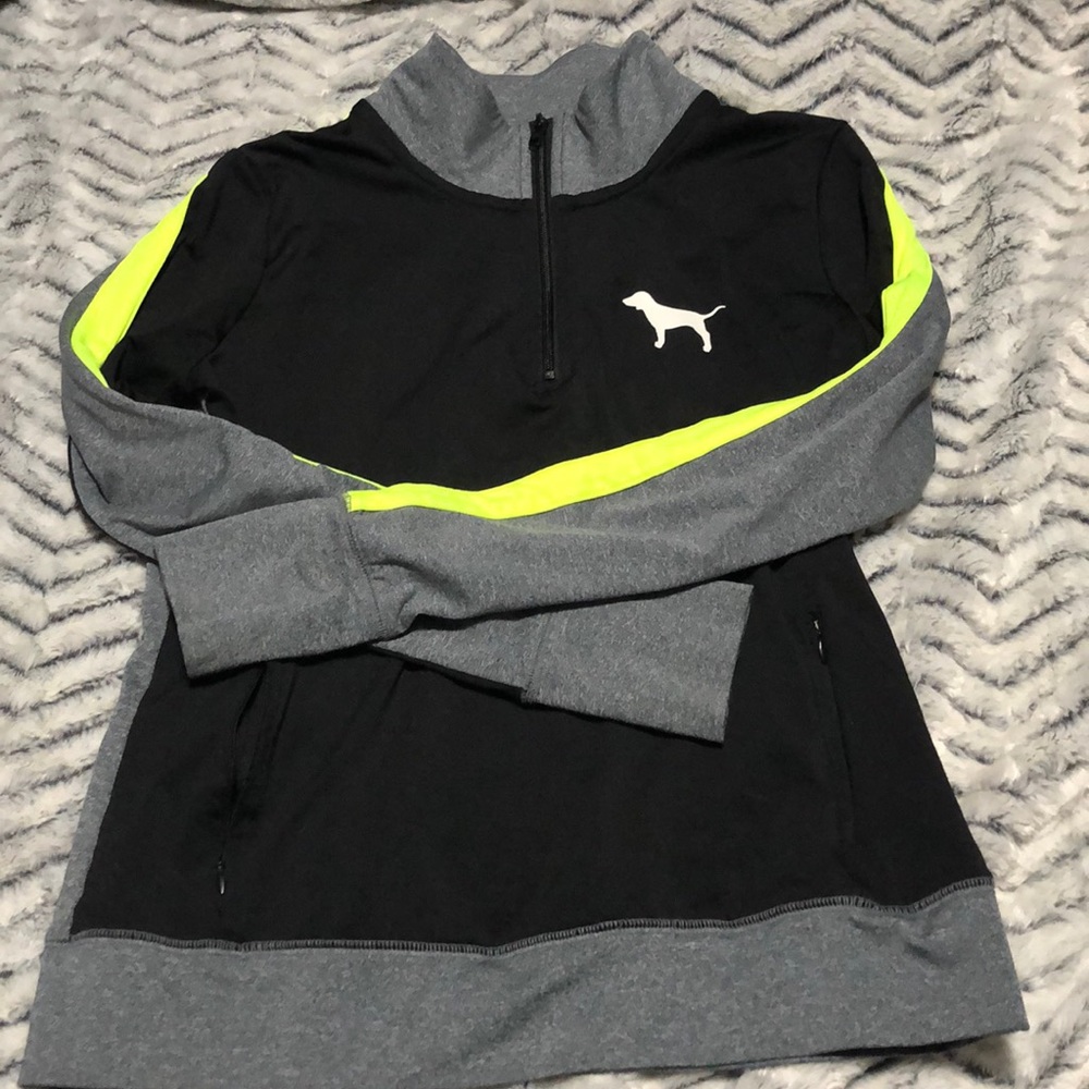 Half zip sweatshirt- Pink by VS
